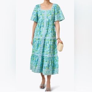 Pink City Prints NWT Maisie Pacific Hibiscus dress Sz S